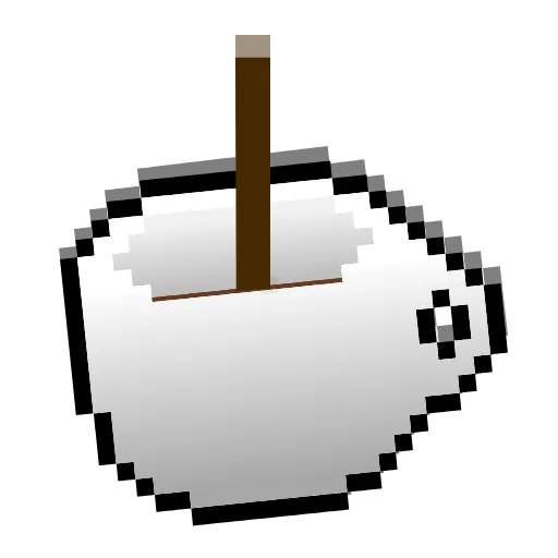 ☕️ Эмодзи «Pixeled» для Telegram