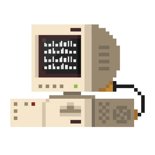 🤓 Эмодзи «Pixeled» для Telegram