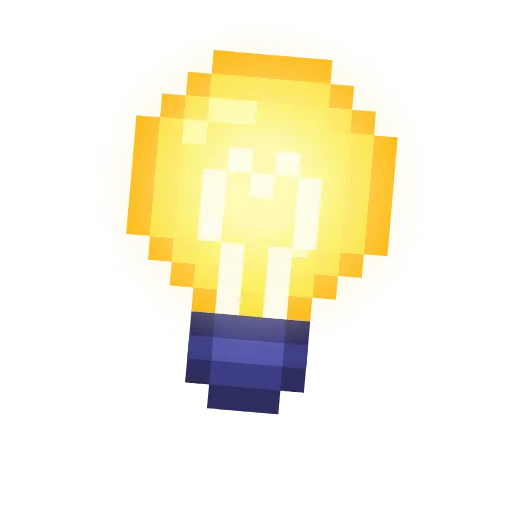 💡 Эмодзи «Pixeled» для Telegram
