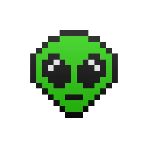 👽 Эмодзи «Pixeled» для Telegram
