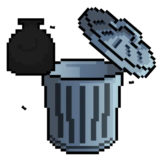 🤮 Эмодзи «Pixeled» для Telegram