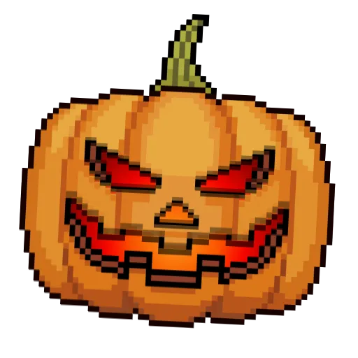 🎃 Эмодзи «Pixeled» для Telegram