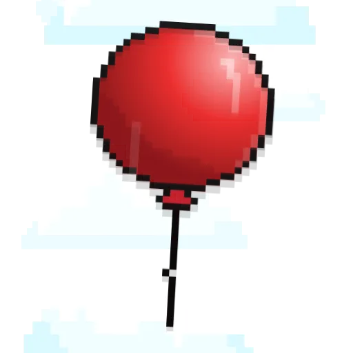 🎈 Эмодзи «Pixeled» для Telegram