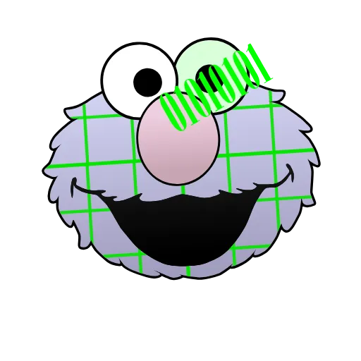 🤓 Эмодзи «Sesame Street Elmo» для Telegram