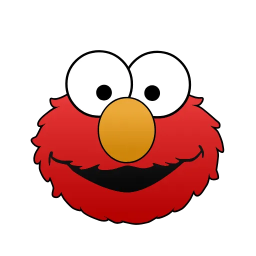 🤭 Эмодзи «Sesame Street Elmo» для Telegram