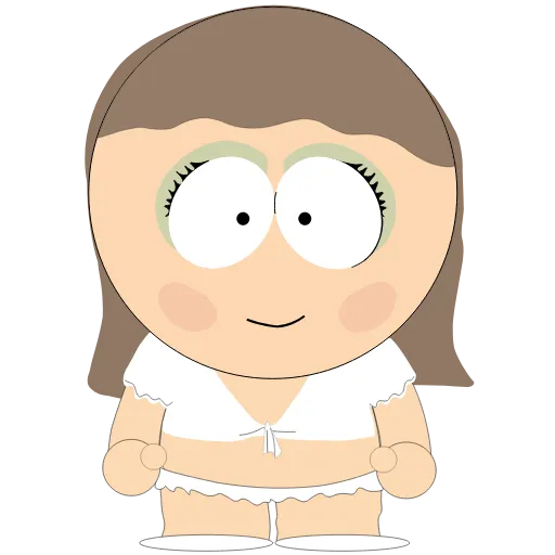 👋 Эмодзи «Some South Girls I (South Park)» для Telegram