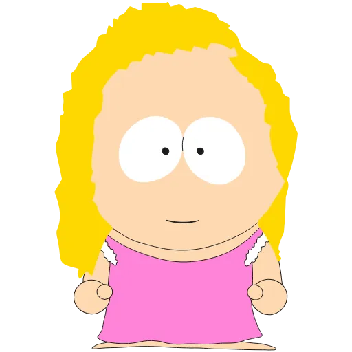 😴 Эмодзи «Some South Girls I (South Park)» для Telegram