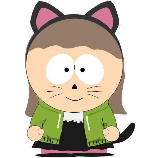 👋 Эмодзи «Some South Girls I (South Park)» для Telegram
