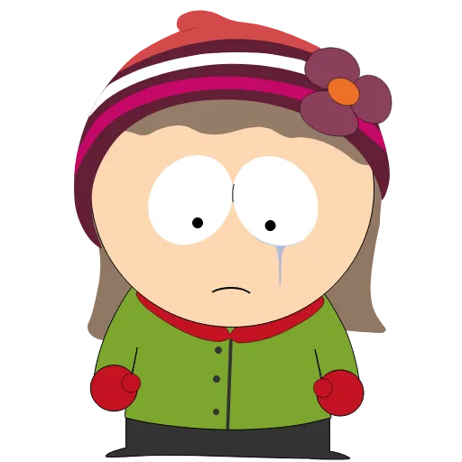 😢 Эмодзи «Some South Girls I (South Park)» для Telegram