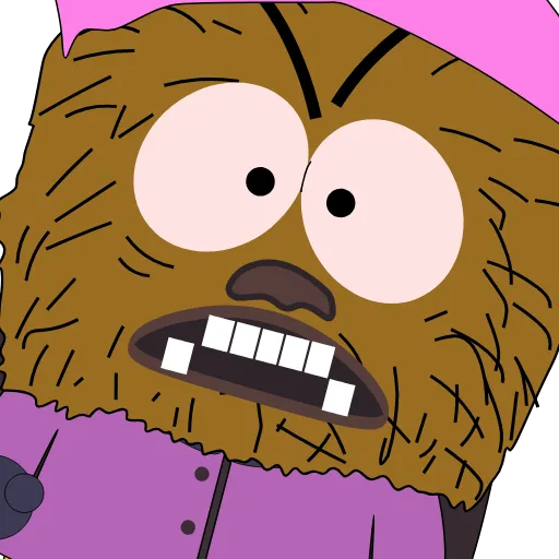 😡 Эмодзи «Some South Girls I (South Park)» для Telegram