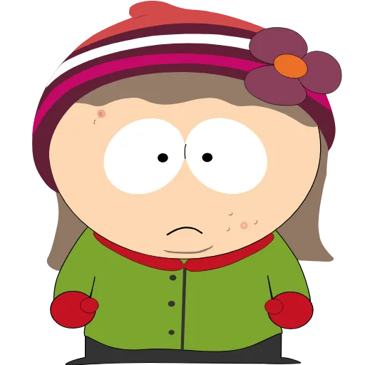 😢 Эмодзи «Some South Girls I (South Park)» для Telegram