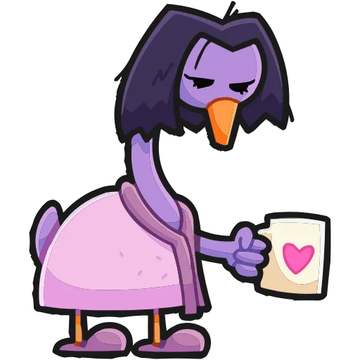 🥱 Эмодзи «Дикие гусыни» для Telegram