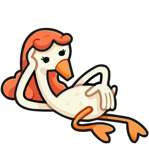 😏 Эмодзи «Дикие гусыни» для Telegram