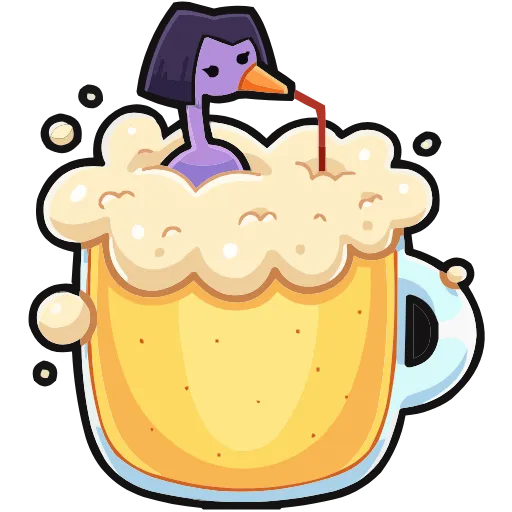 🍺 Эмодзи «Дикие гусыни» для Telegram