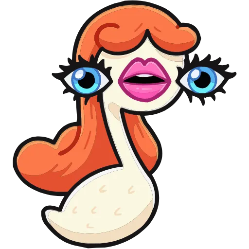 👀 Эмодзи «Дикие гусыни» для Telegram