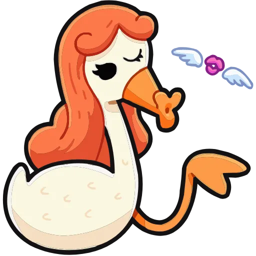 😘 Эмодзи «Дикие гусыни» для Telegram