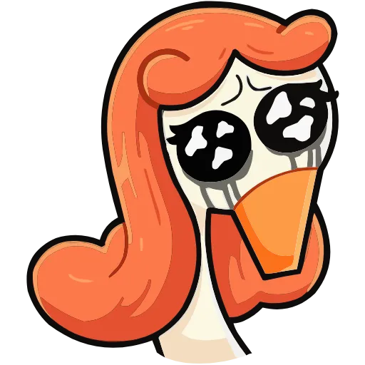 🥺 Эмодзи «Дикие гусыни» для Telegram