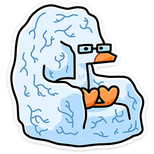 ⭐ Стикер «Дикие гуси» для Telegram