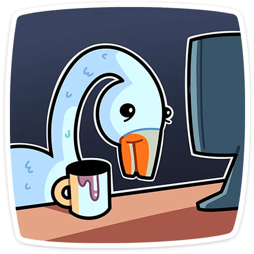 ⭐ Стикер «Дикие гуси» для Telegram