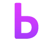 💜 Эмодзи «wildberries - фиолетовые буквы» для Telegram
