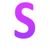 💜 Эмодзи «wildberries - фиолетовые буквы» для Telegram