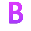 💜 Эмодзи «wildberries - фиолетовые буквы» для Telegram