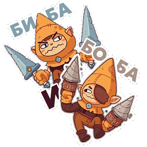 👬 Стикер «WildFrost» для Telegram