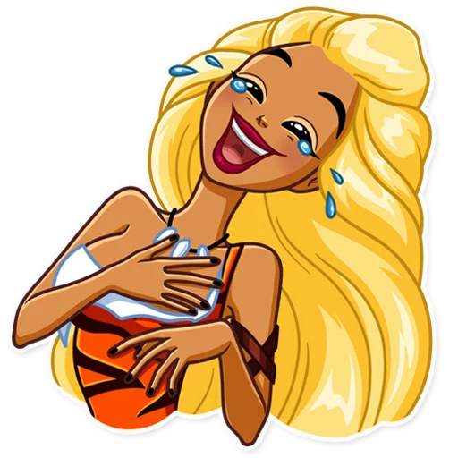 Стикерпак Wild Woman для Telegram — скачать