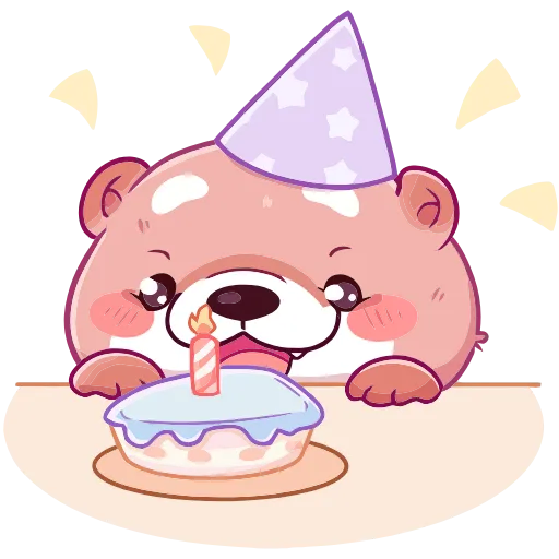 🥳 Эмодзи «Вини» для Telegram