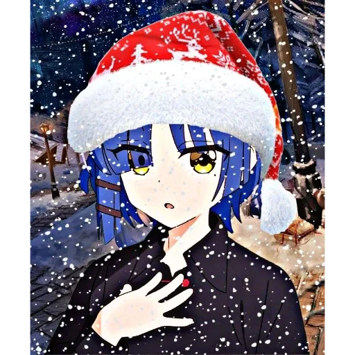 Стикерпак Winter Anime для Telegram — скачать