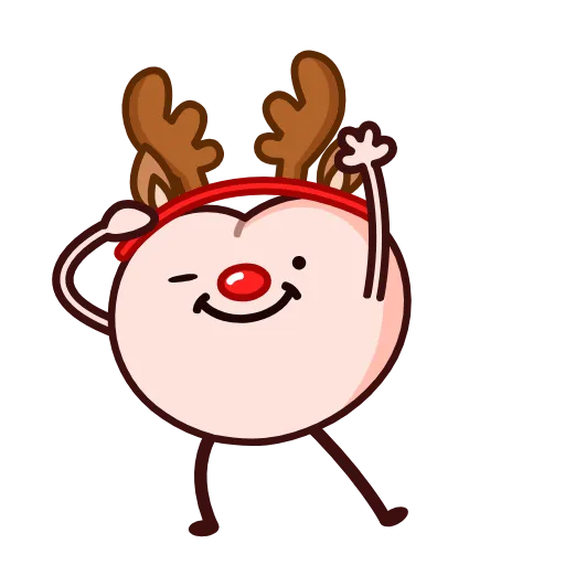 🦌 Эмодзи «Зимний Попкинс» для Telegram