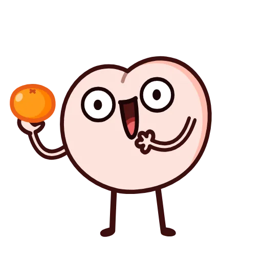 🍊 Эмодзи «Зимний Попкинс» для Telegram