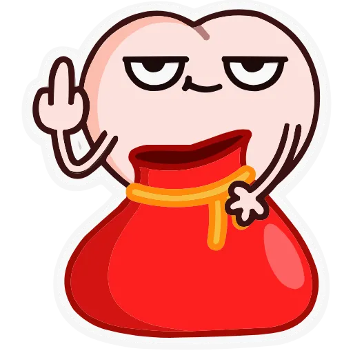 🖕 Эмодзи «Зимний Попкинс» для Telegram