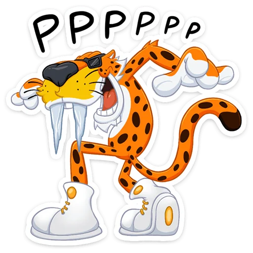 Стикерпак Зима с Cheetos для Telegram — скачать