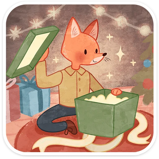 ❄️ Стикер «Зимние забавы» для Telegram