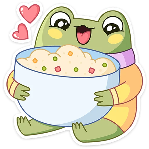 🥗 Стикер «эмодзи» для Telegram