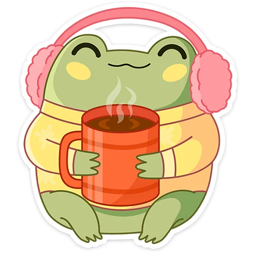☕ Стикер «эмодзи» для Telegram