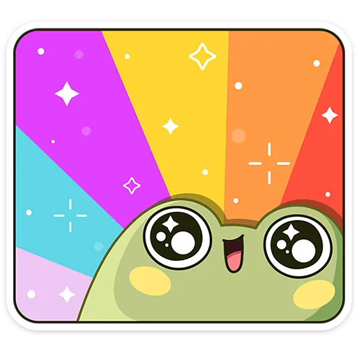 🤩 Стикер «эмодзи» для Telegram