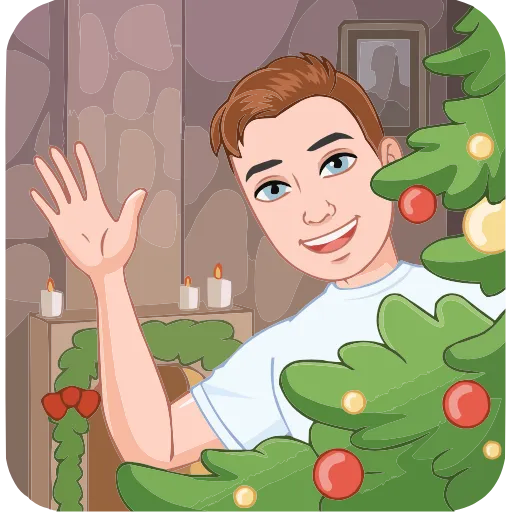 🫥 Эмодзи «Зимний vmoji Без Текста» для Telegram