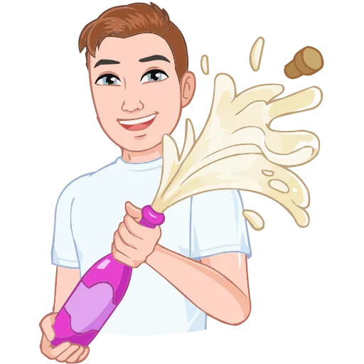 Стикерпак Зимний vmoji Без Текста для Telegram