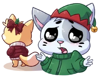 🤷 Стикер «Winter» для Telegram