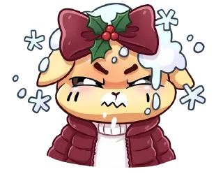 😡 Стикер «Winter» для Telegram