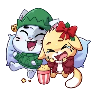 🍿 Стикер «Winter» для Telegram