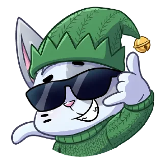 😎 Стикер «Winter» для Telegram