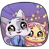 ❄ Эмодзи «Зимние Бисквит И» для Telegram