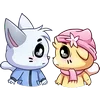 👫 Эмодзи «Зимние Бисквит И» для Telegram