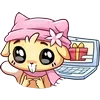 ☺ Эмодзи «Зимние Бисквит И» для Telegram