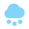 ❄️ Эмодзи «Зимние буквы в снегу» для Telegram