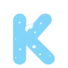 ❄️ Эмодзи «Зимние буквы в снегу» для Telegram