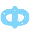 ❄️ Эмодзи «Зимние буквы в снегу» для Telegram